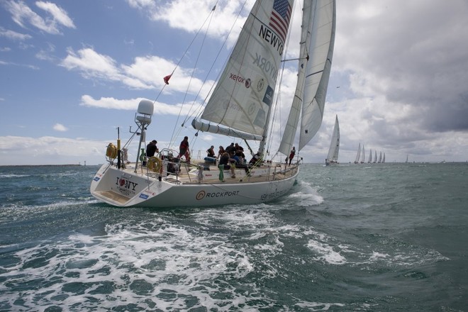 New York in Race 5 - Clipper 11-12 Round the World Yacht Race © Karl Monaghan/onEdition